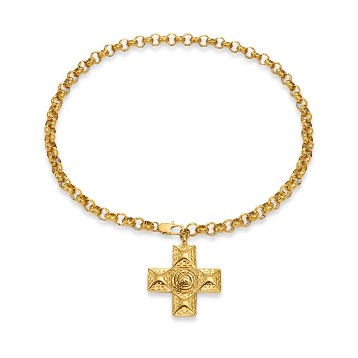 Dazed Cross Necklace - Psalm BoutiqueGoldDazed Cross NecklaceNecklace