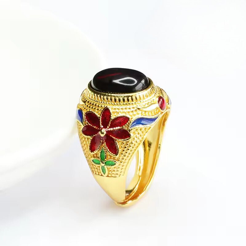 Write To Me Ring - Psalm BoutiqueDeep Red Amber5.5Write To Me RingJewlery