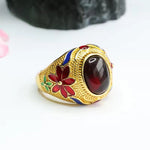 Write To Me Ring - Psalm BoutiqueDeep Red Amber5.5Write To Me RingJewlery