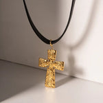 Celestial Cross Choker - Psalm BoutiqueCelestial Cross ChokerNecklace